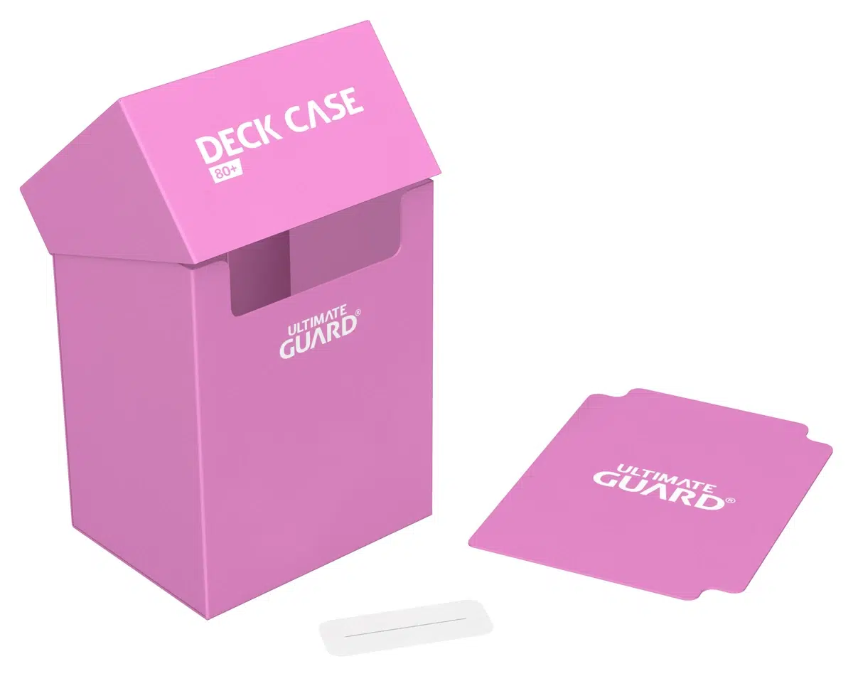 Ultimate Guard - boîte pour cartes Deck Case 80+ taille standard Rose – Image 2