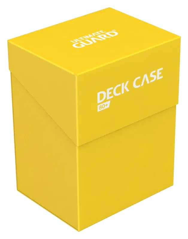 Ultimate Guard - boîte pour cartes Deck Case 80+ taille standard Jaune