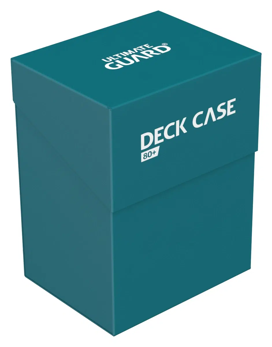 Ultimate Guard - boîte pour cartes Deck Case 80+ taille standard Bleu Pétrole