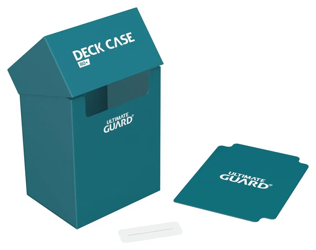 Ultimate Guard - boîte pour cartes Deck Case 80+ taille standard Bleu Pétrole – Image 2