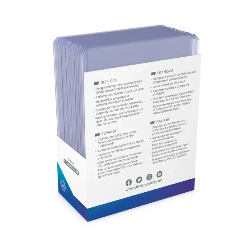 Ultimate Guard - Card Covers Toploading 35 pt Transparent (pack de 25) – Image 6
