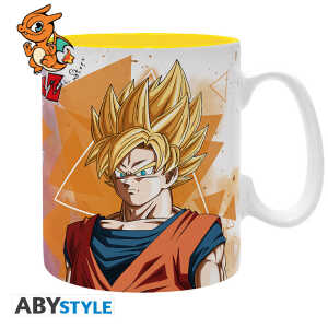 DRAGON BALL - Mug - 460 ml - DBZ Goku & Vegeta