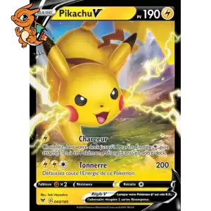 Pikachu V - Voltage Éclatant - 043/185