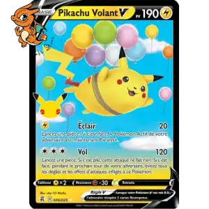 Pikachu Volant V - Célébrations - 006/025