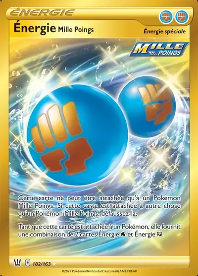 Énergie Mille Poings - Styles de Combat - 182/163