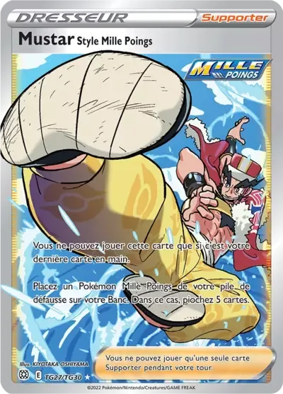 Mustar Style Mille Poings - Stars Étincelantes - TG27/172