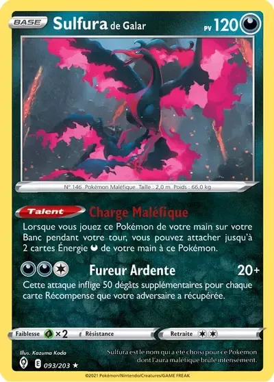 Sulfura de Galar - Évolution Céleste - 093/203