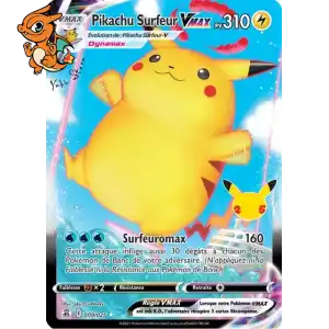 Pikachu Surfeur VMAX - Célébrations - 009/025