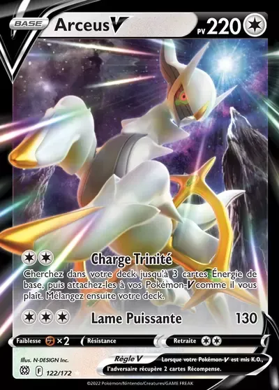 Arceus V - Stars Étincelantes - 122/172