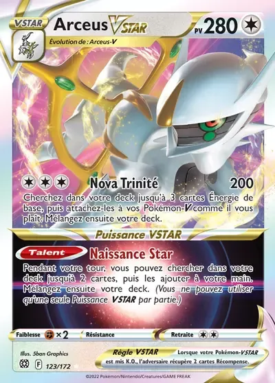 Arceus VSTAR - Stars Étincelantes - 123/172