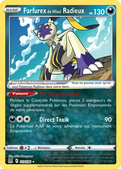 Farfurex de Hisui Radieux - Origine Perdue - 123/196