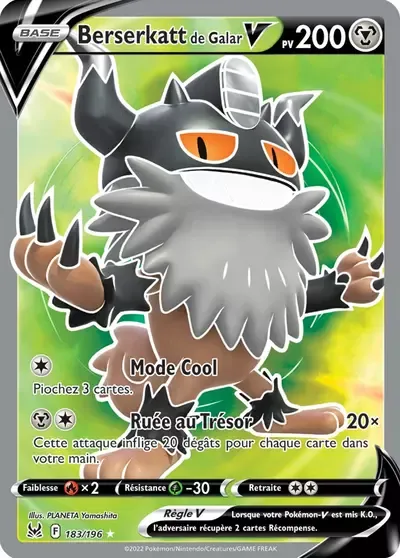 Berserkatt de Galar V - Origine Perdue - 183/196