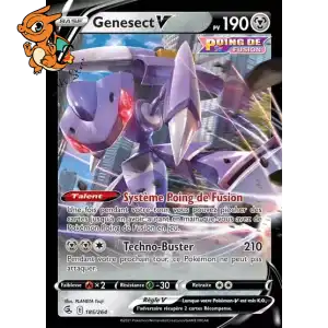 Genesect V - Poing de Fusion - 185/264