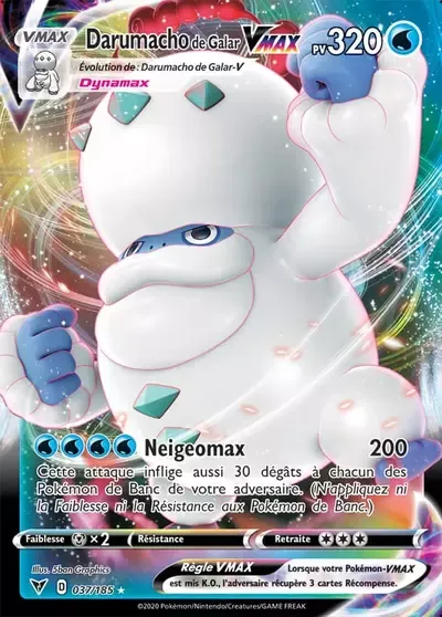 Darumacho de Galar VMAX - Voltage Éclatant - 037/185