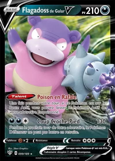 Flagadoss de Galar V - Ténèbres Embrasées - 099/189