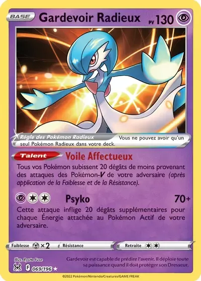 Gardevoir Radieux - Origine Perdue - 069/196