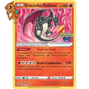 Dracaufeu Radieux - Pokémon GO - 011/071