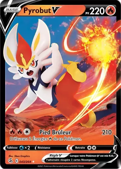 Pyrobut V - Poing de Fusion - 043/264
