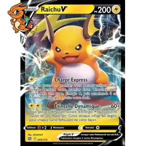 Raichu V - Stars Étincelantes - 045/172