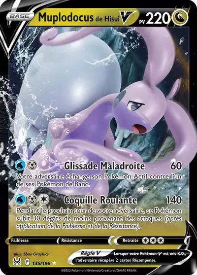 Muplodocus de Hisui V - Origine Perdue - 135/196