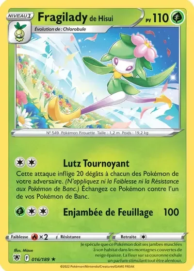 Fragilady de Hisui - Astres Radieux - 016/189