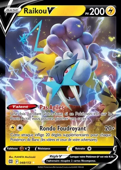 Raikou V - Stars Étincelantes - 048/172