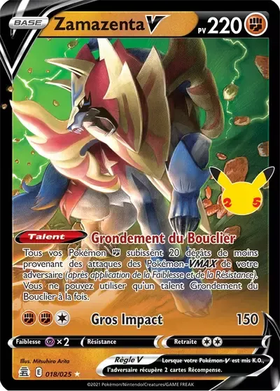 Zamazenta V - Célébrations - 018/025