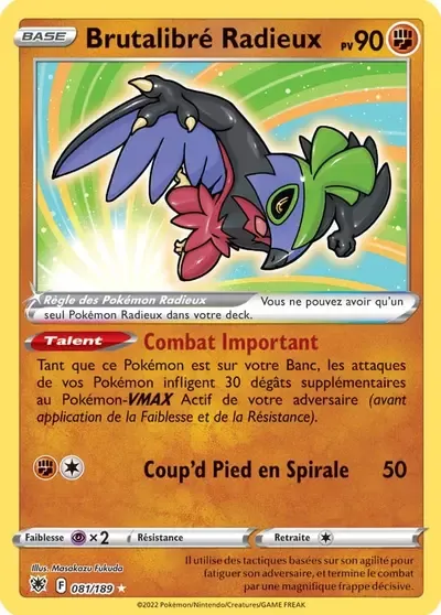 Brutalibré Radieux - Astres Radieux - 081/189