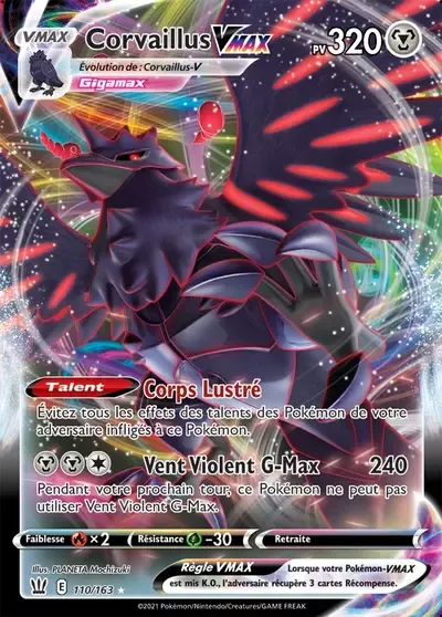 Corvaillus VMAX - Styles de Combat - 110/163