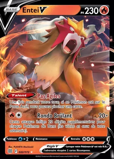 Entei V - Stars Étincelantes - 022/172