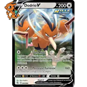 Dodrio V - Poing de Fusion - 201/264