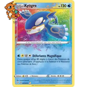 Kyogre - Destinées Radieuses - 021/072