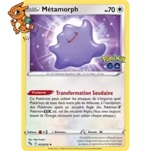 Métamorph - Pokémon GO - 053