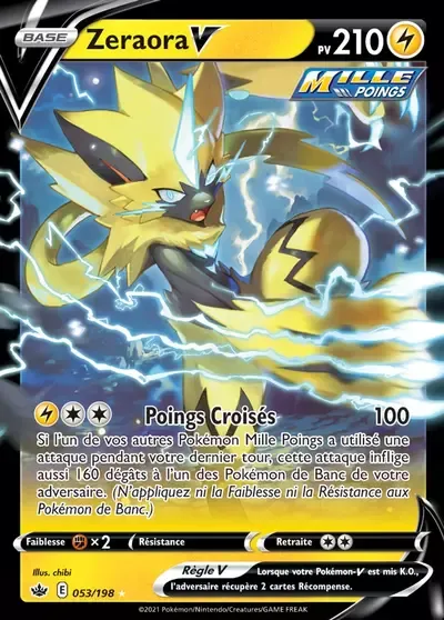 Zeraora V - Règne de Glace - 053/198