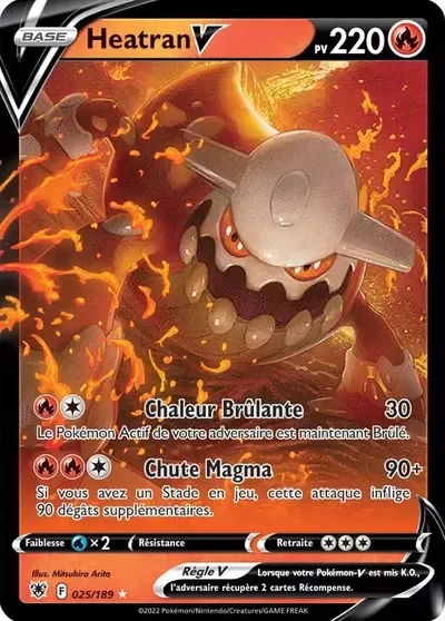 Heatran V - Astres Radieux - 025/189