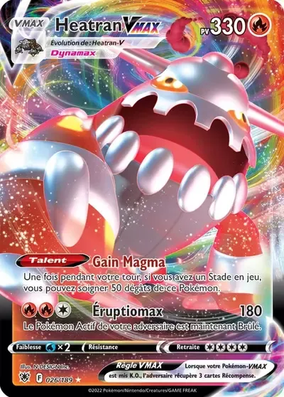 Heatran VMAX - Astres Radieux - 026/189