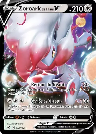 Zoroark de Hisui V - Origine Perdue - 146/196