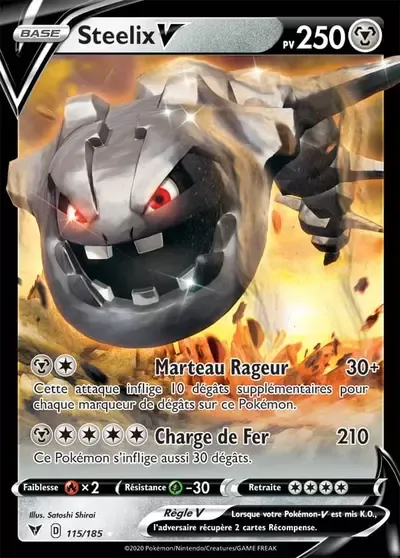 Steelix V - Voltage Éclatant - 115/185