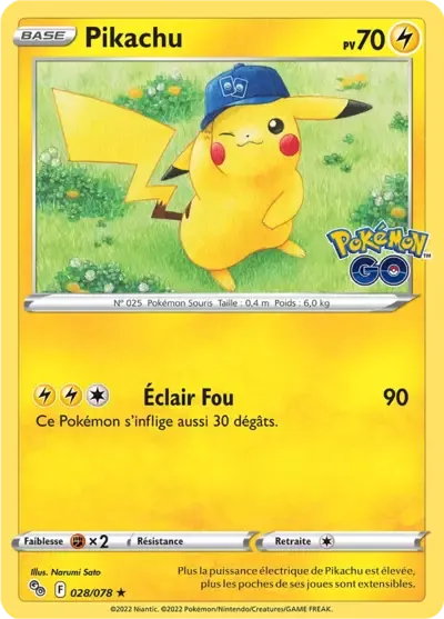 Pikachu - Pokémon GO - 028