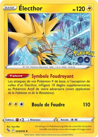 Électhor - Pokémon GO - 029