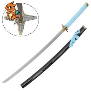 Katana de Tōshirō Hitsugaya (Hyorinmaru) - Bleach - Lame en bambou