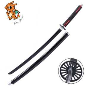 Katana de Tanjirō Kamado - Demon Slayer - Lame en Bambou