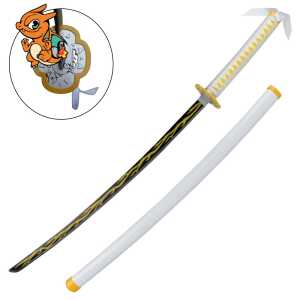 Katana de Zenitsu Agatsuma - Demon Slayer - Lame en acier