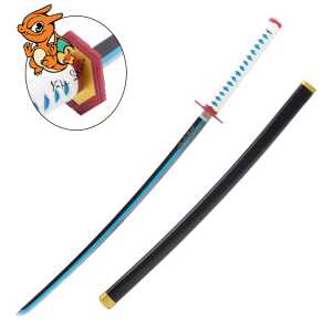 Katana de Giyu Tomioka - Demon Slayer - Lame en acier