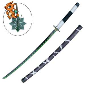 Katana de Sanemi Shinazugawa - Demon Slayer - Lame en acier