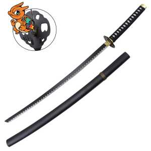 Katana de Yami Sukehiro - Black Clover - Lame en acier