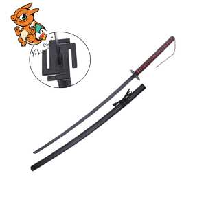Katana d’Ichigo Kurosaki (Zanpakutō version longue) - Bleach - Lame en Acier