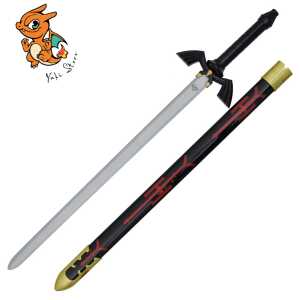 Épée de Dark Link (Master Sword noire) - The Legend of Zelda - Lame en bambou