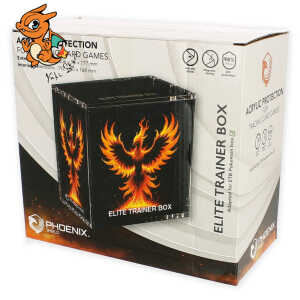 Phoenix Shield - Protection en acrylique pour ETB Pokémon : Elite Trainer Box
