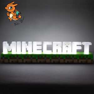 Minecraft - Lampe Logo 41 cm
